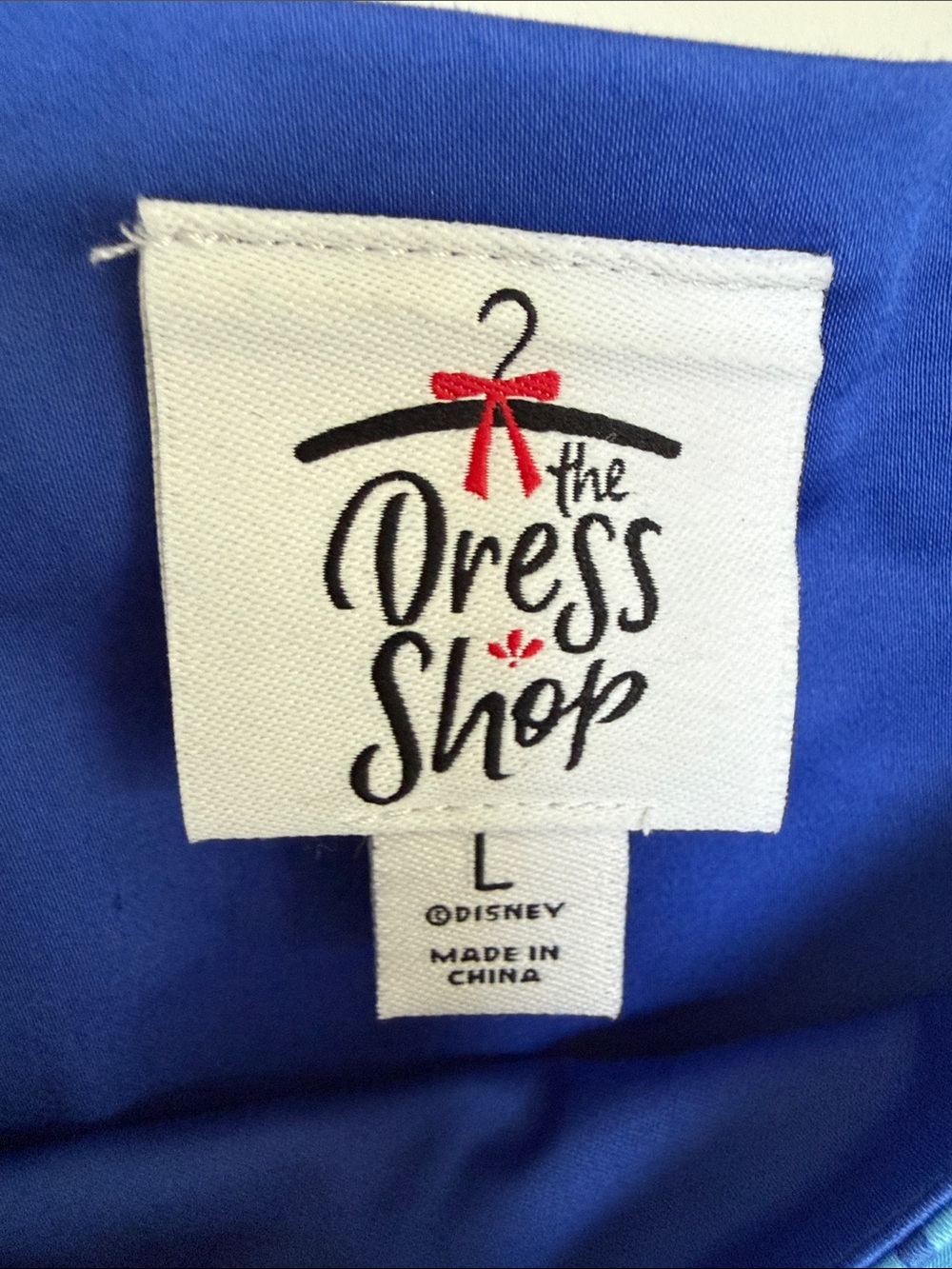The Dress Shop Disney Blue Striped Bodice Dalmatian Print Dress - Picture 3 of 8